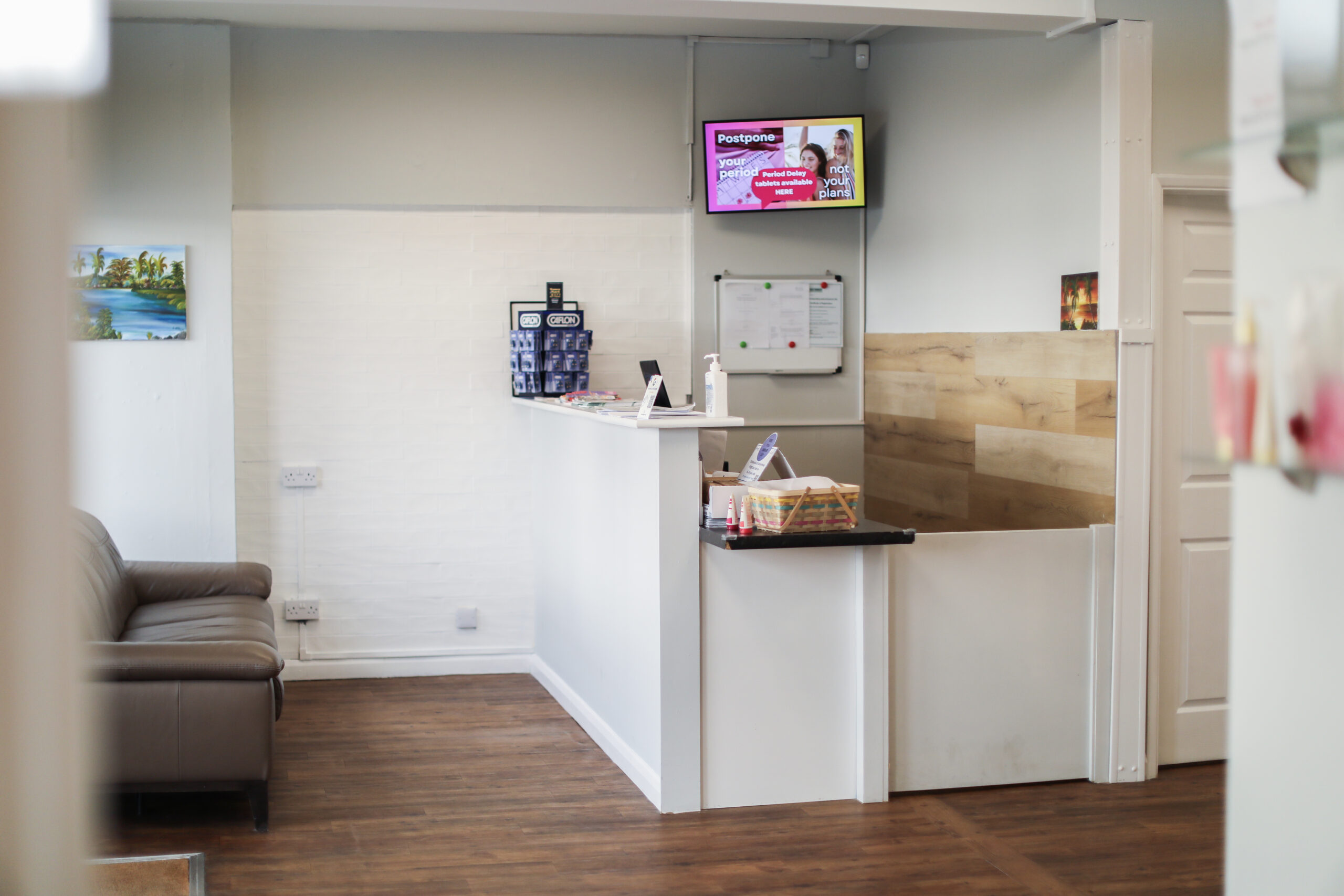 The private clinic entrance at Pharmacy Exprezz on King Street, Great Yarmouth