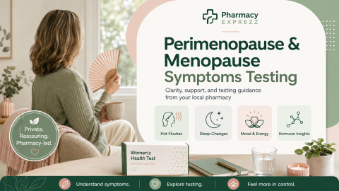 Perimenopause & Menopause Symptoms Testing